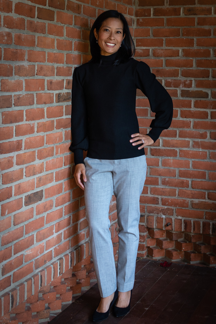 Portrait of Dr May Hwang